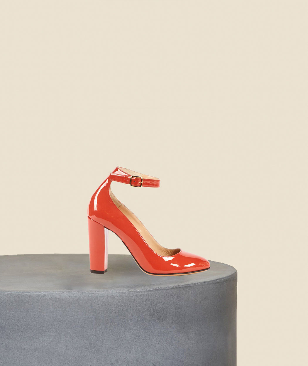 Babies NEAL talon haut en cuir verni - Main Image